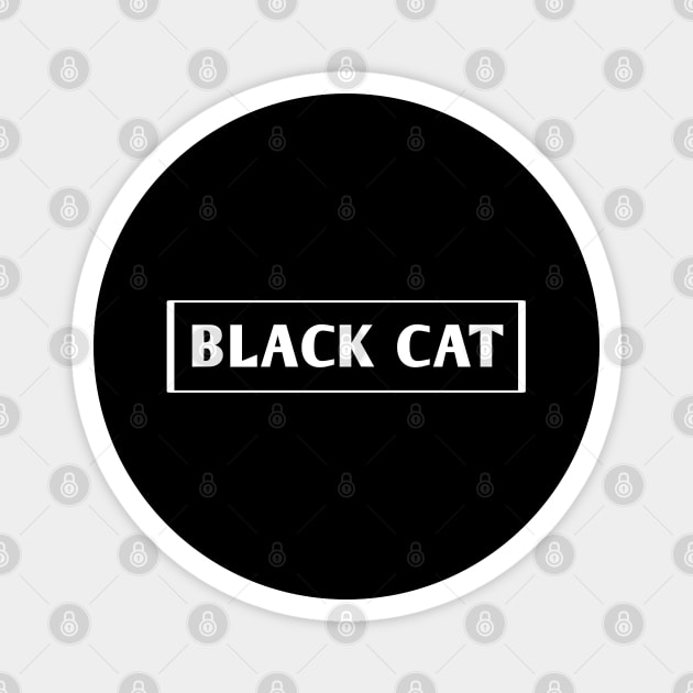 Black Cat Magnet by BlackMeme94